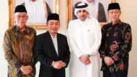 Ketua Umum PB Mathla'ul Anwar Jazuli Juwaini Sampaikan Belasungkawa Langsung kepada Duta Besar Qatar atas Wafatnya Sheikh Hamad bin Khalifa Al Thani*