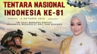 Selamat Hari Ulang Tahun ke-81 Tentara Nasional Indonesia (5 Oktober 1945 – 5 Oktober 2026)!Sela